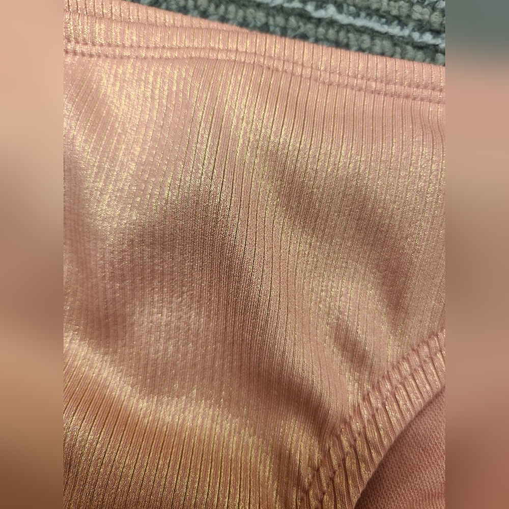 NWOT bikini bottoms Small orange/pinkish/goldish - Picture 6 of 9